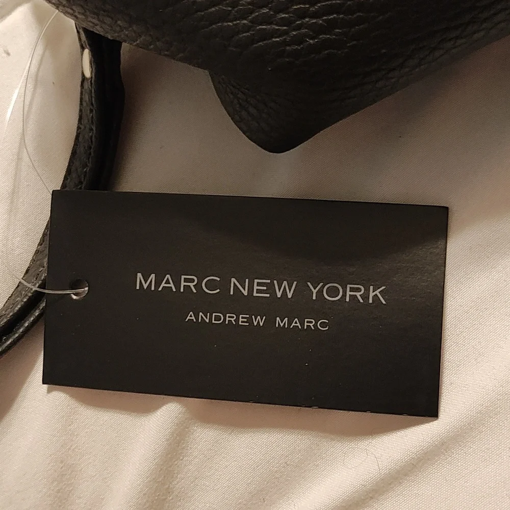 Leather makeup bag
